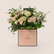 Pastels in a Chic Flower Box – A Timeless Floral Keepsake