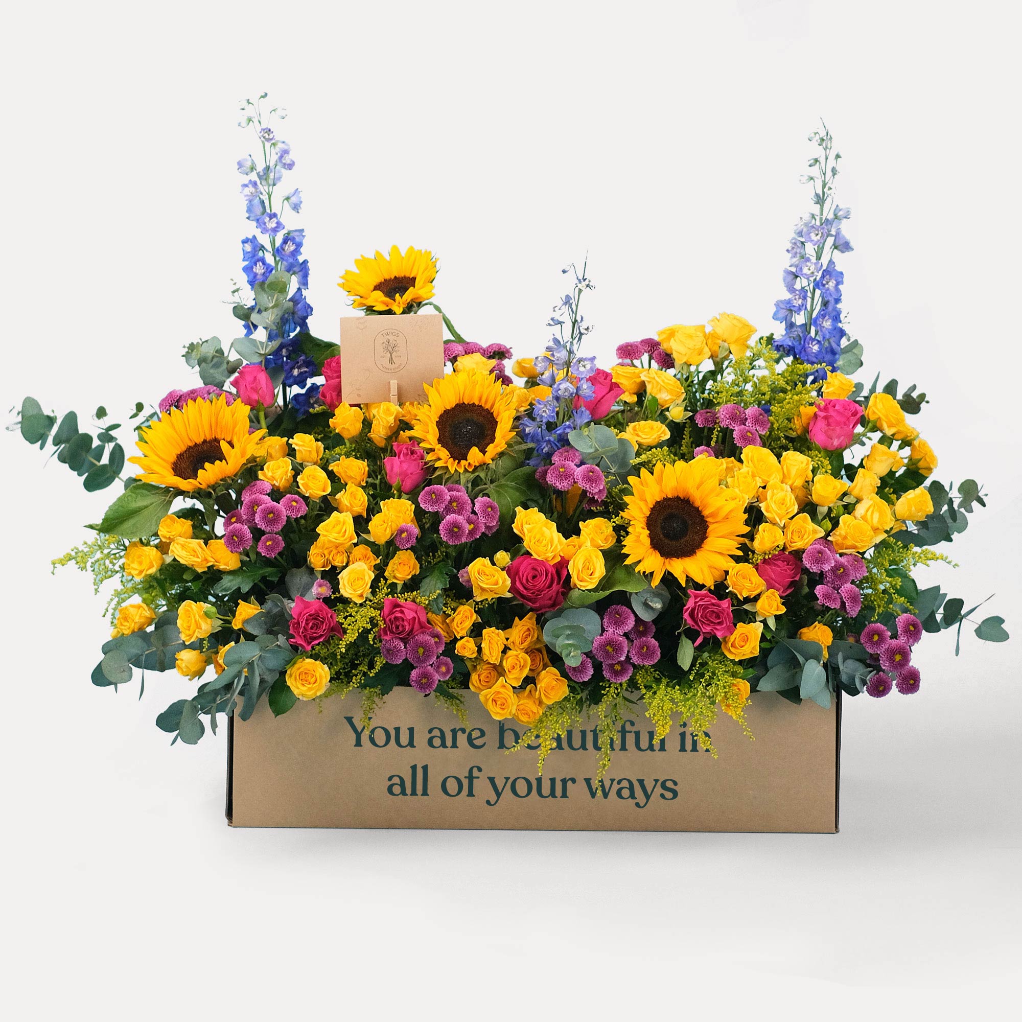 Radiant Flowers Mix Garden Box