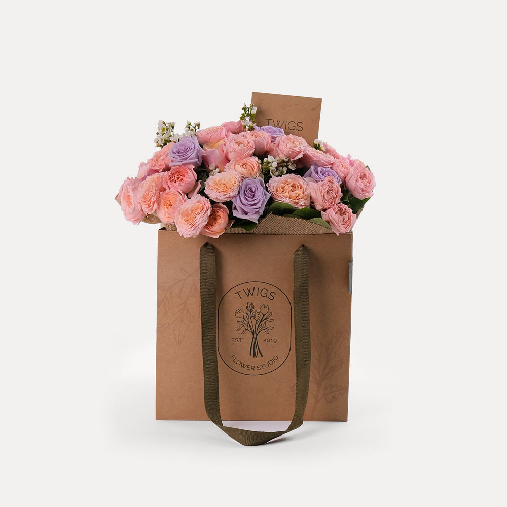 SWEET PETALS MOTHER'S DAY BOUQUET BAG