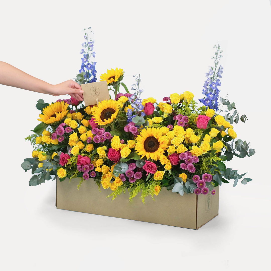 Radiant Flowers Mix Garden Box