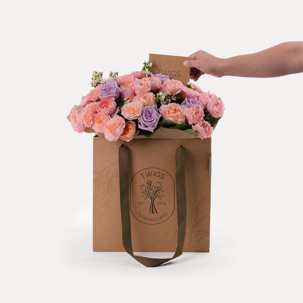 SWEET PETALS MOTHER'S DAY BOUQUET BAG