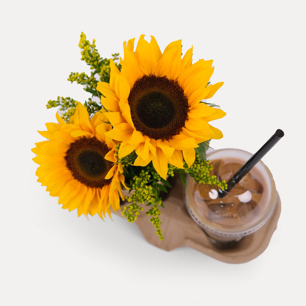 Sunflower Cup And Coffee Combo