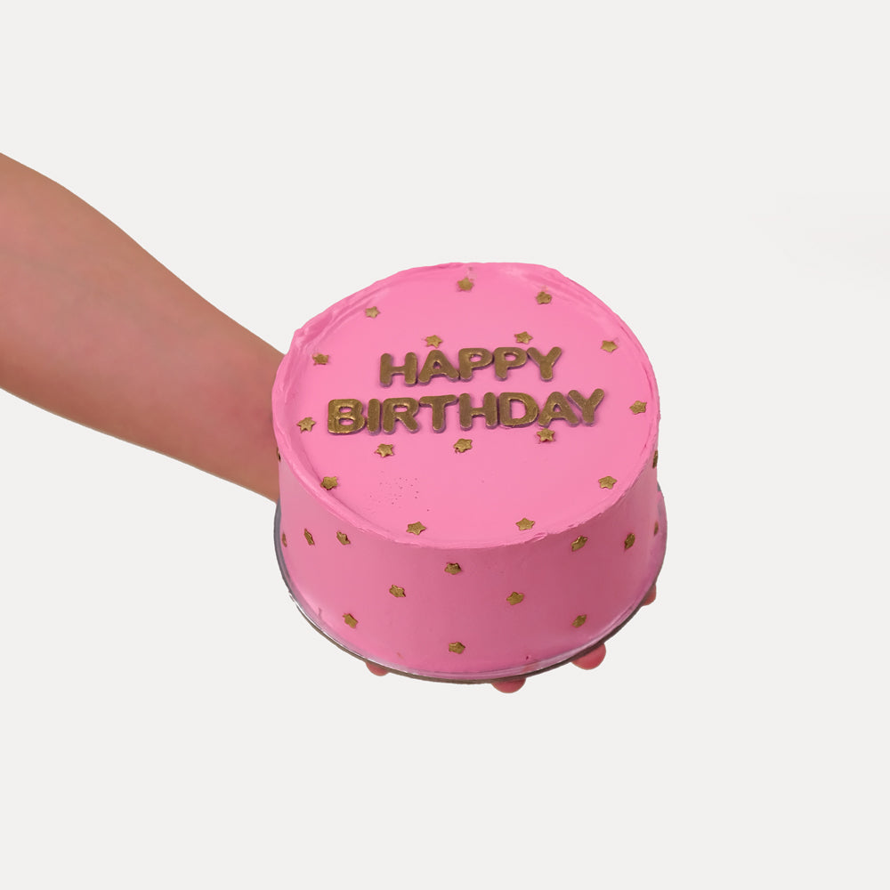 Happy Birthday TWIGS Bunch And Cake Combo Pink