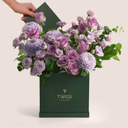 Lavender Wishes - All Shades of Purple Flower Box