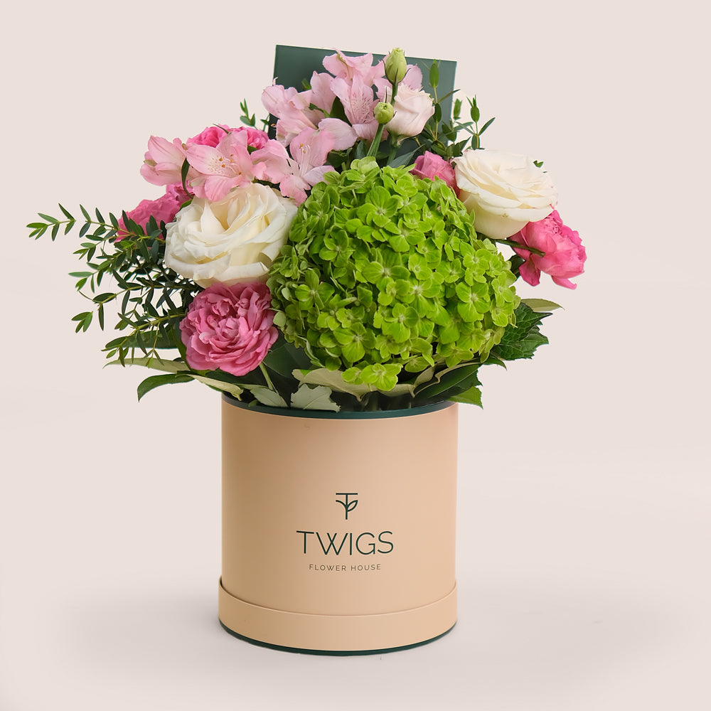 Deluxe Bloom Box with Baa the Lamb