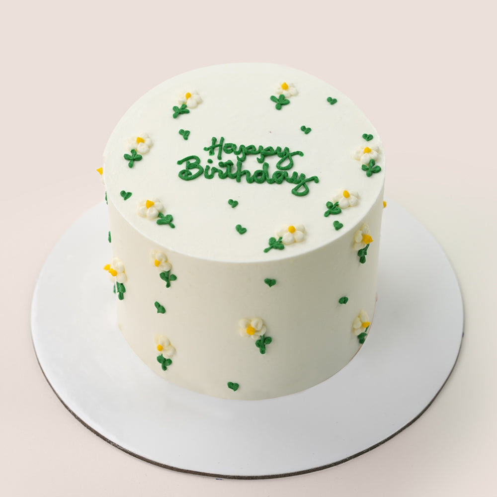 TWIGS Signature Happy Birthday Floral Cake |  The Most Delicious Cake in Dubai