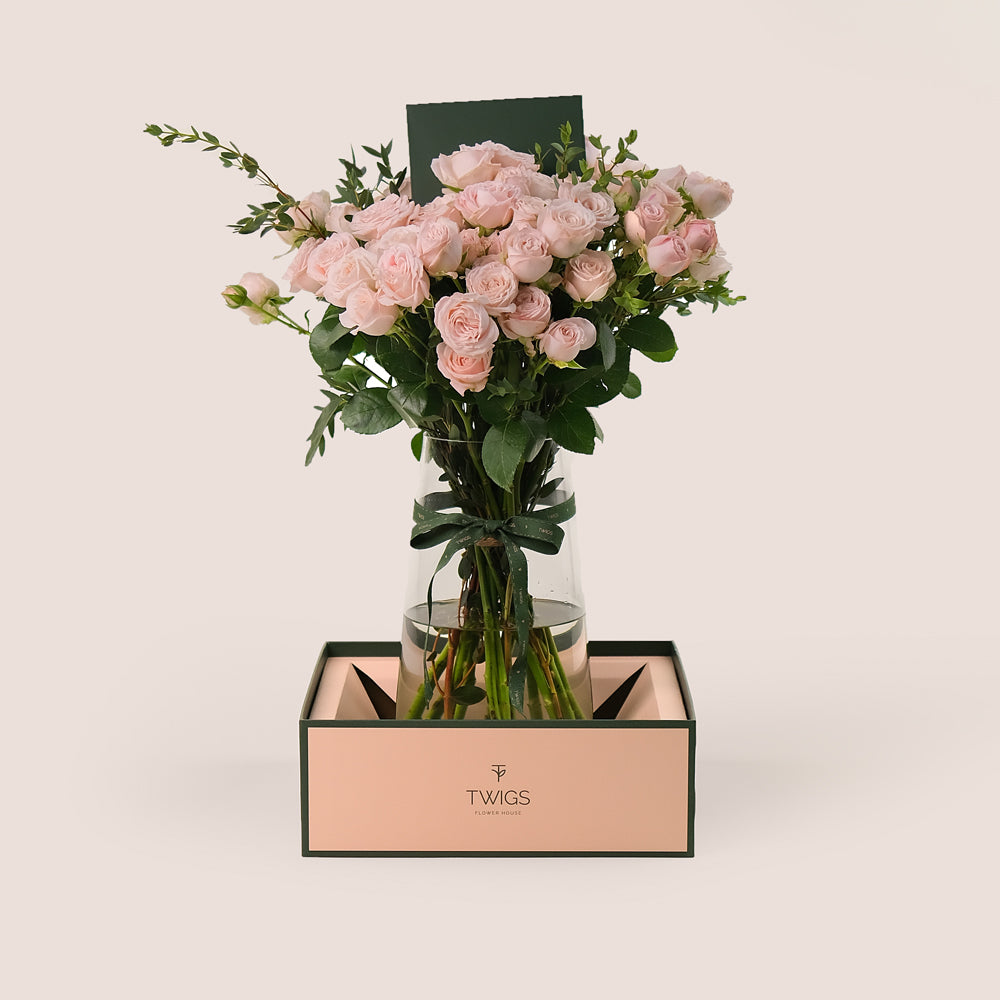 Bombastic Elegance – Luxury Flowers in a Signature Vase Holder