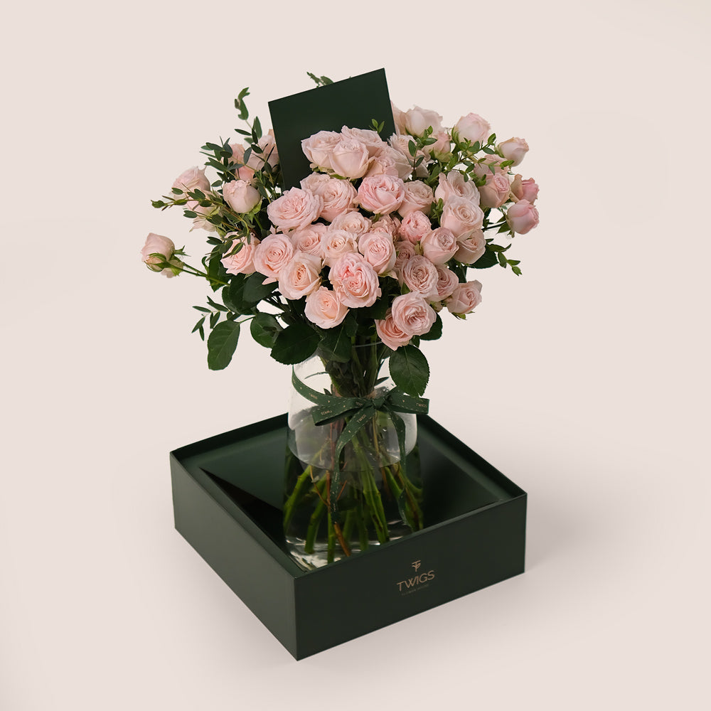 Bombastic Elegance – Luxury Flowers in a Signature Vase Holder