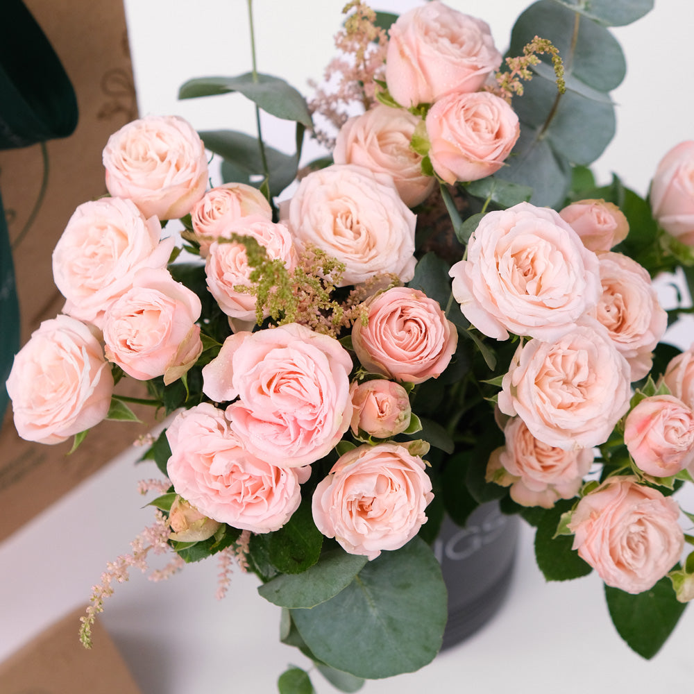Bombastic Roses Bombastic Spray Rose Pink Flowers DIY Box – TWIGS