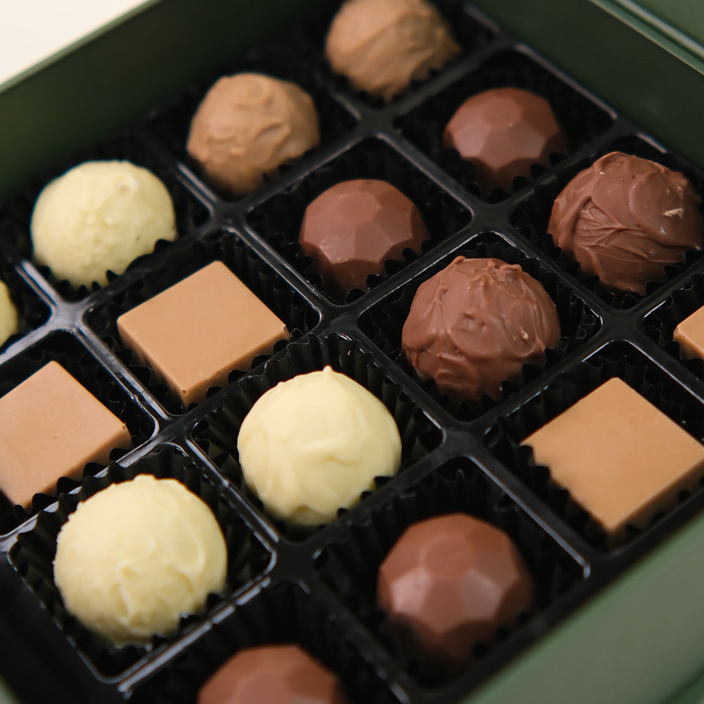 Assorted Artisan Chocolate Box – The Perfect Flower Add-On– Sweet Indulgence to Elevate Your Gift