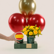 World Cup Finals Combo – Flowers, Cake & Balloons