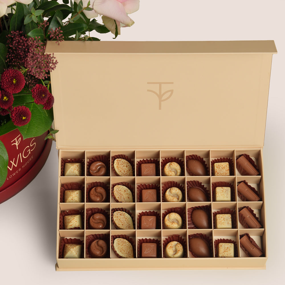 Flowers & Chocolates UAE | Imperial Burgundy Grande – TWIGS