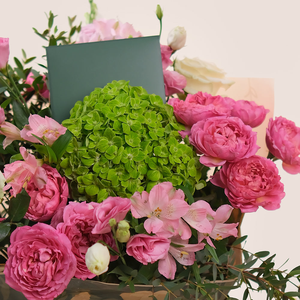 TWIGS Flower Bouquet of Blessings with Date Nut Box Bundle