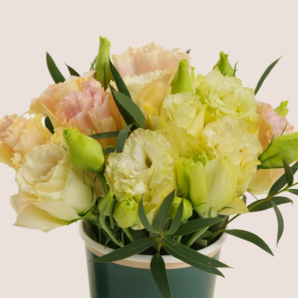 Graduation Flowers & Cupcake Combo with Gold Balloons | TWIGS