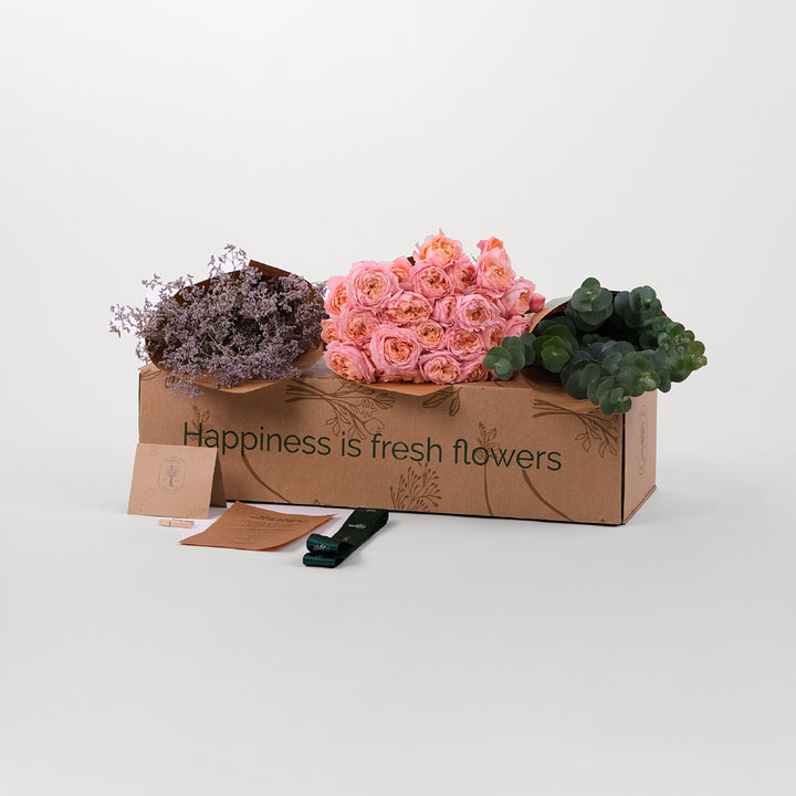 Juliet Spray Rose  Flowers DIY Box