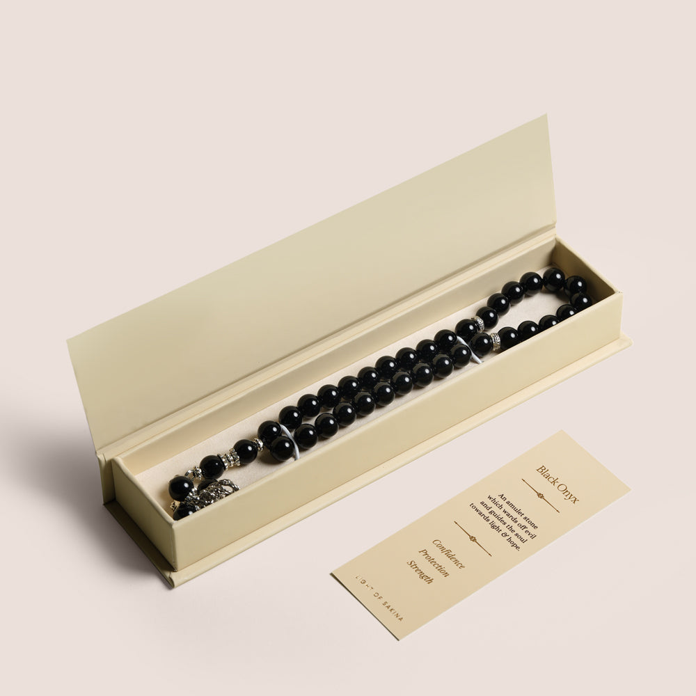 Light of Sakina · Black Onyx Misbaha
