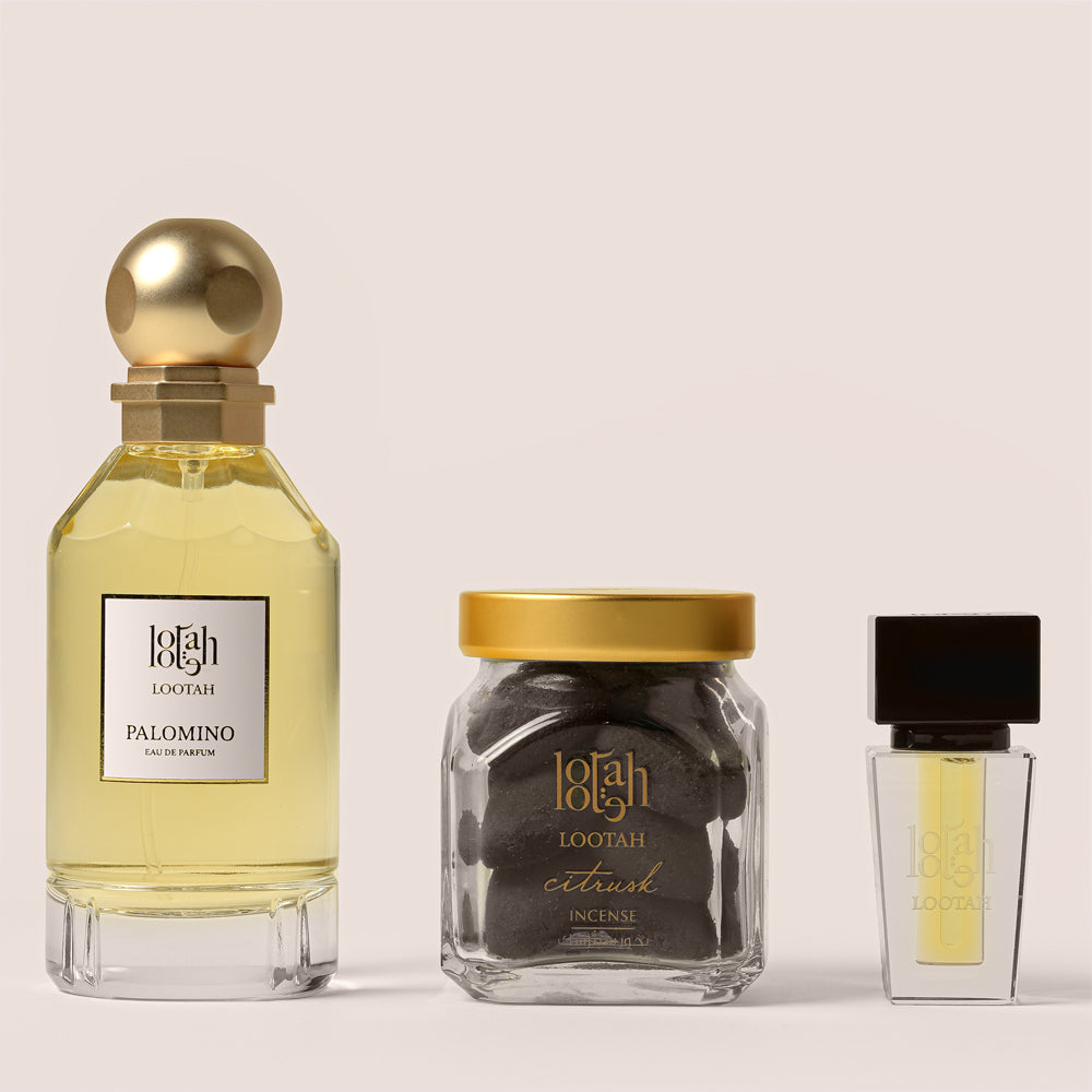 Lootah Platinum Essential Gift Set | Luxury Perfume Add-On for Flower Delivery Dubai & UAE