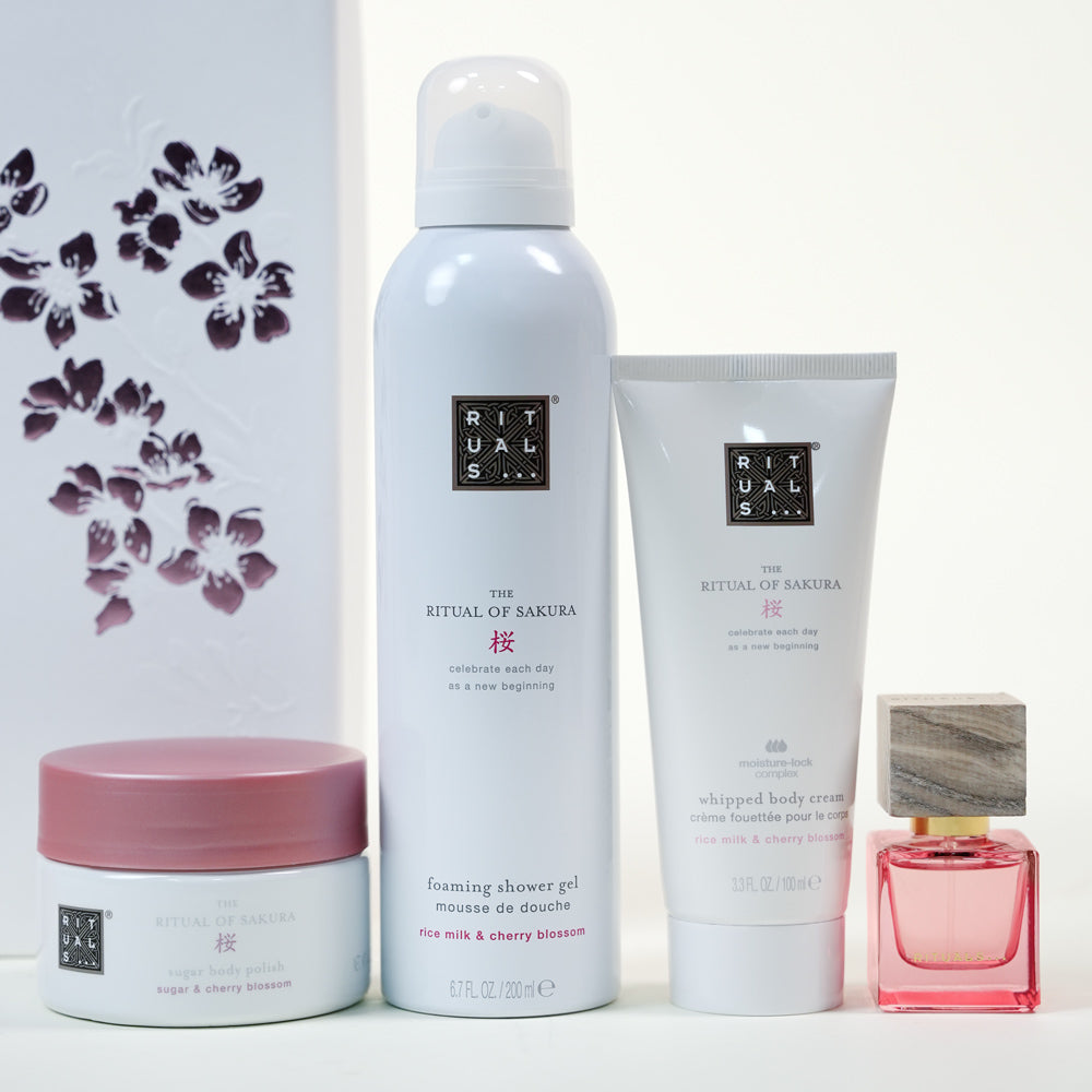 Peach Harmony – Sakura Edition | Mother’s Day Flower & Rituals Gift Set