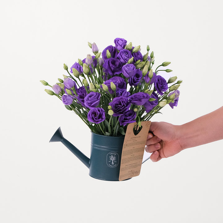 Lisianthus Purple Flowers Twigs-it Can