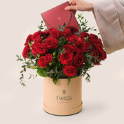 Send red roses online in Dubai