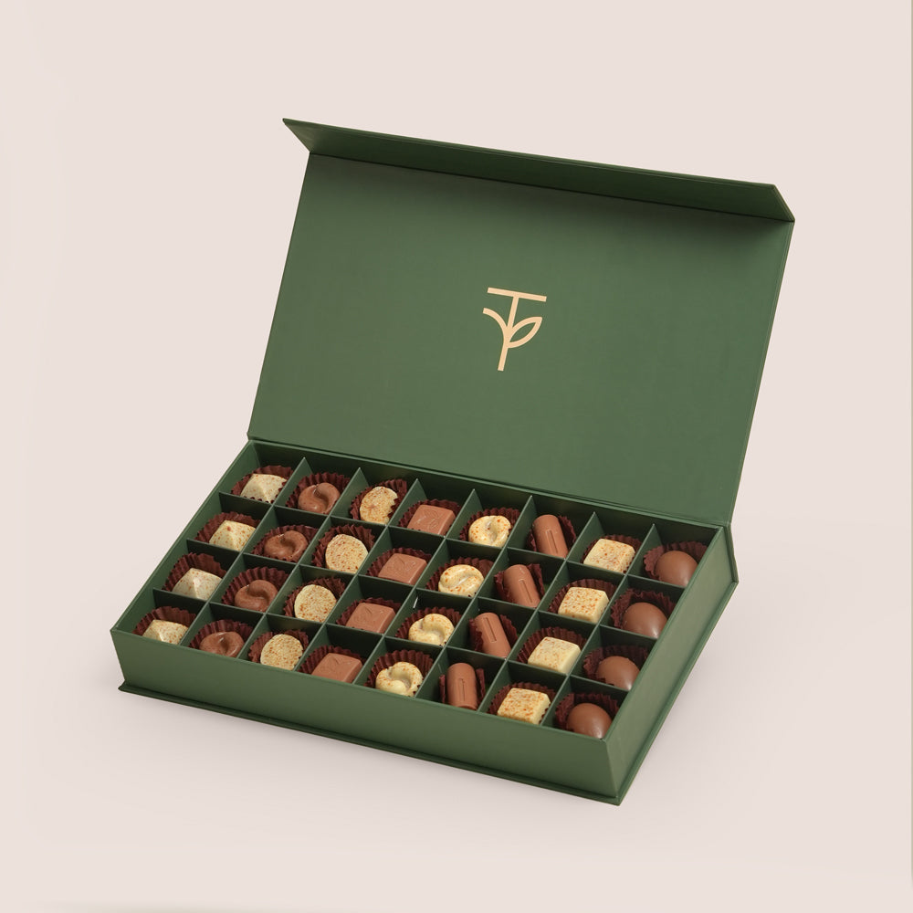 TWIGS Signature 32-Piece Premium Chocolate Box | Luxury Add-On for Flower Delivery Dubai & UAE