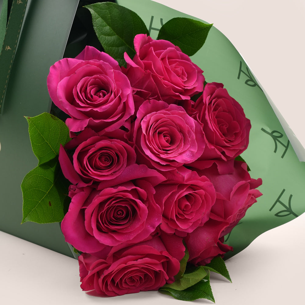 Bold in Pink Celebration | Birthday Flowers, Balloons & Cake Dubai & UAE