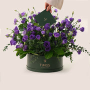 Fresh purple flower bouquet in Dubai