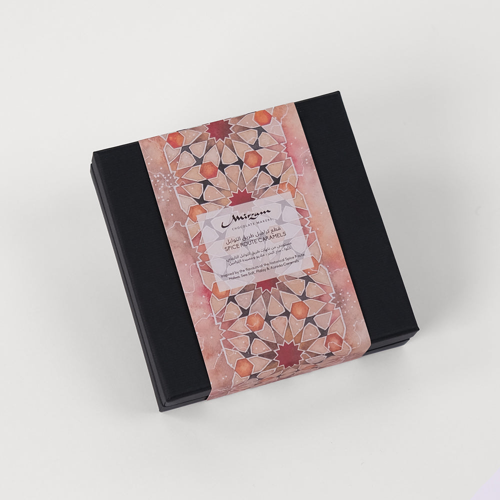 Spice Route Caramel Box of Nine by Mirzam
