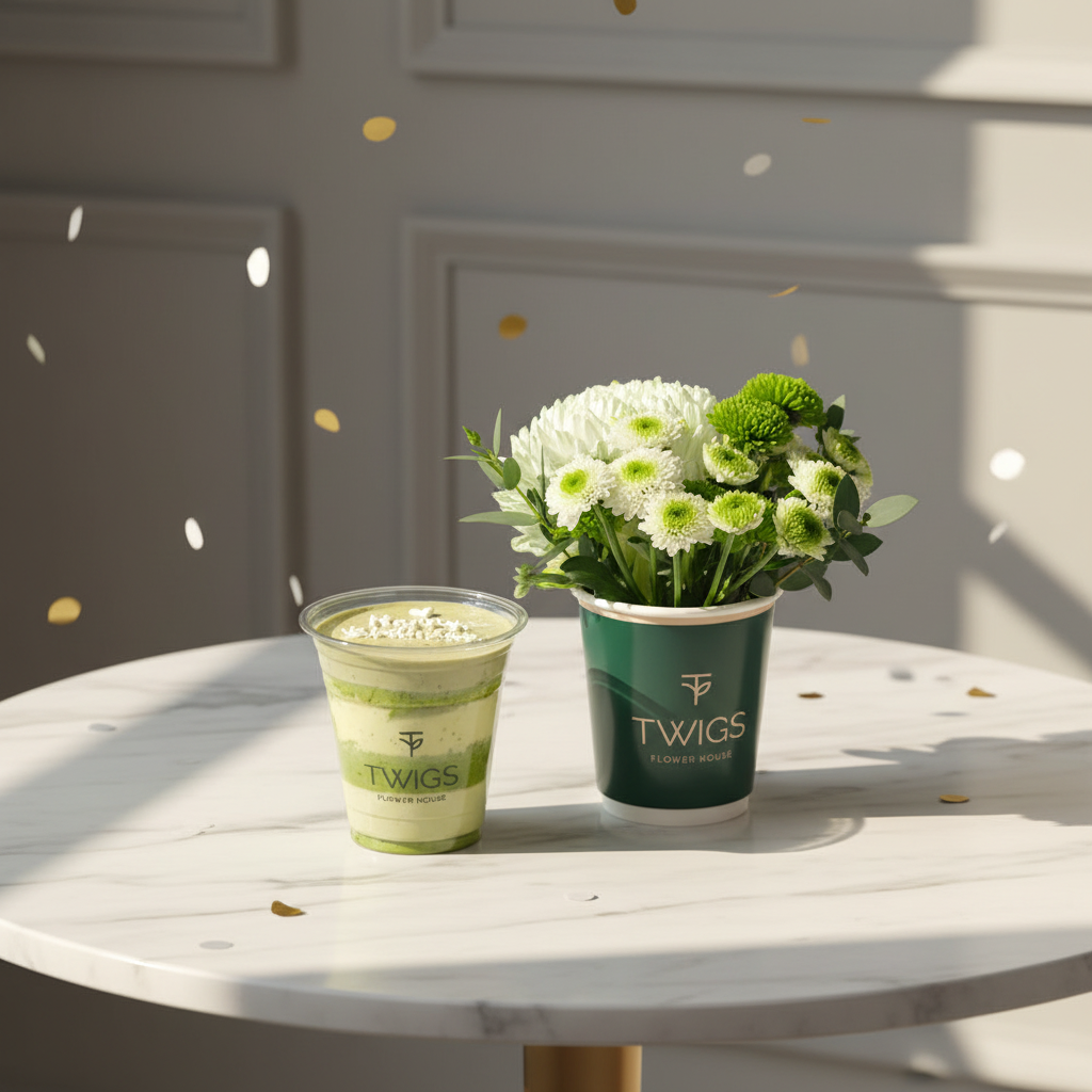 Happy Birthday Matcha Bloom Combo Only