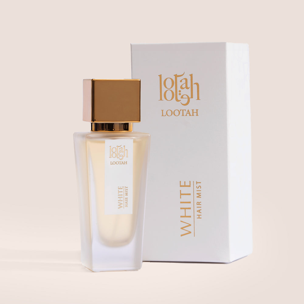 Deluxe Lilies Flower Box & Lootah White Hair Mist Bundle – A Symphony of Elegance and Refined Fragrance