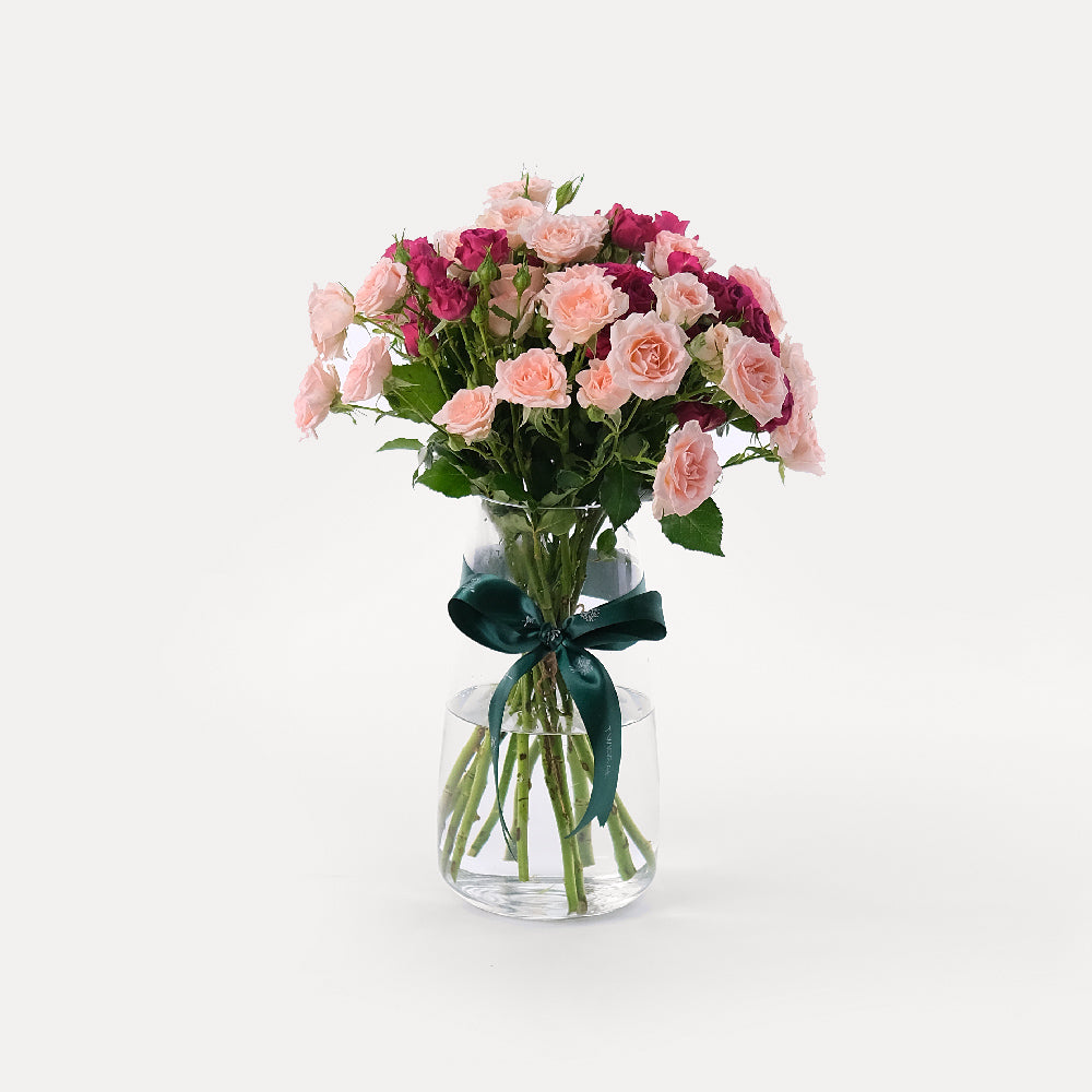 Spray Rose Flower Vase