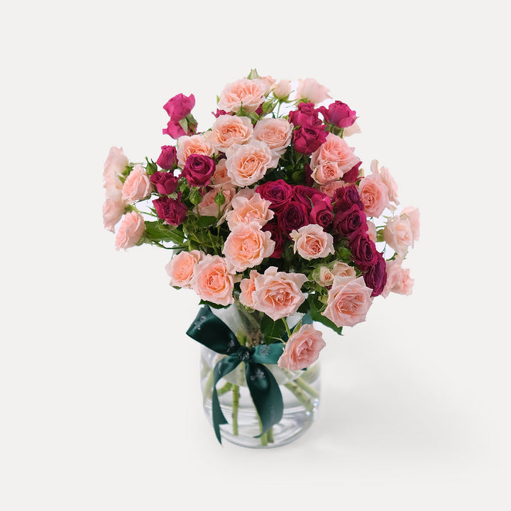 Spray Rose Flower Vase