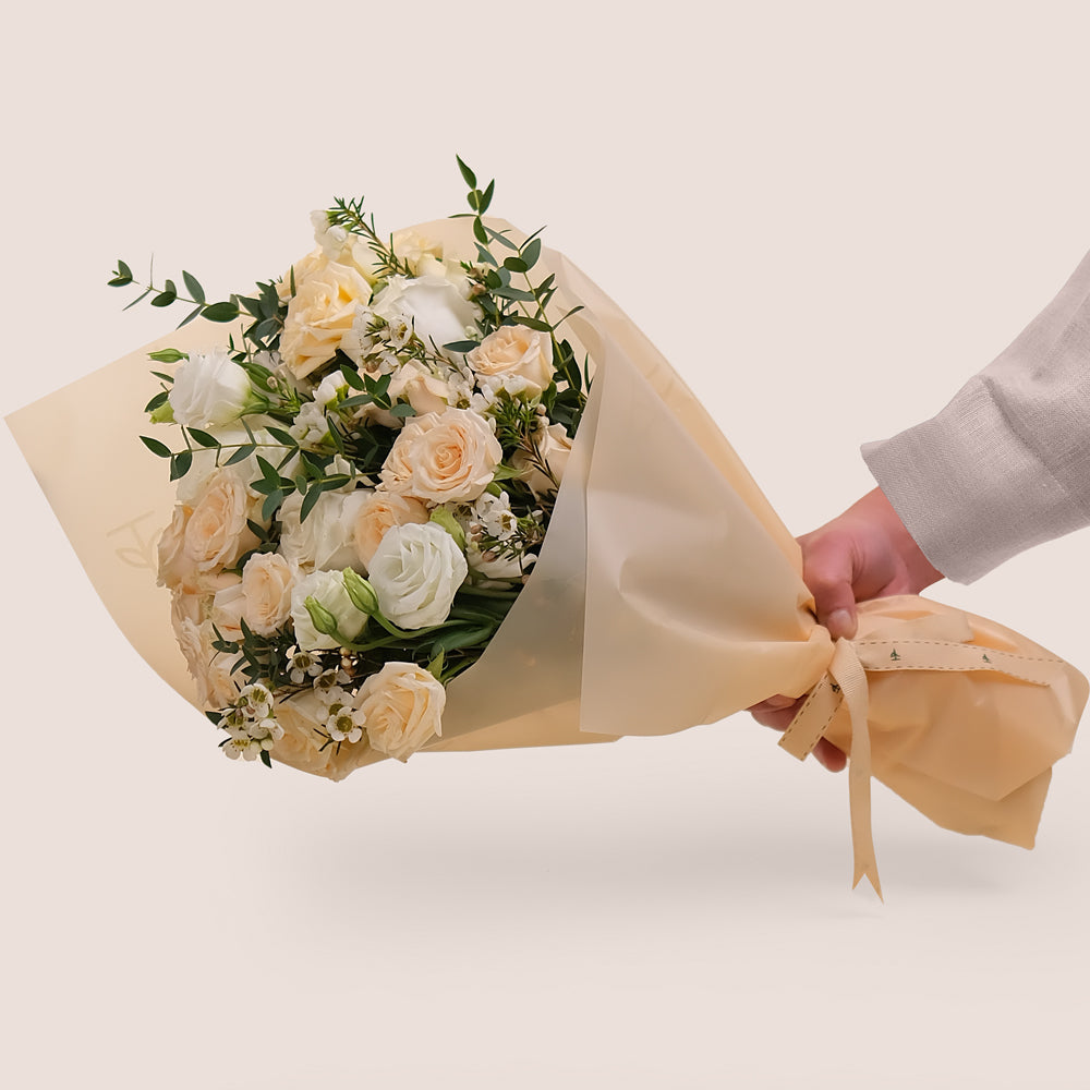 Ivory Bloom – An Elegant Mother's Day Bouquet