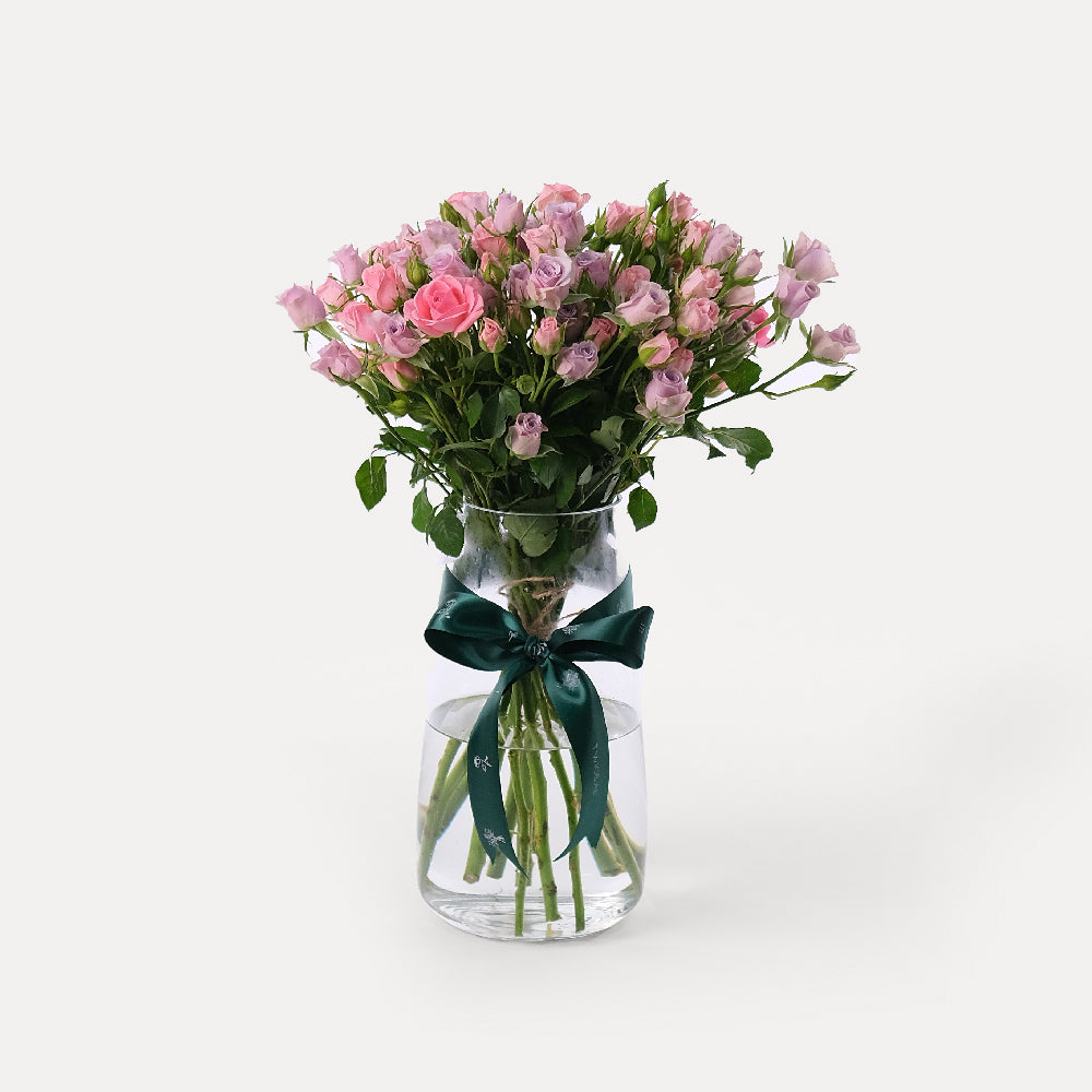 Cotton Candy Flower Vase