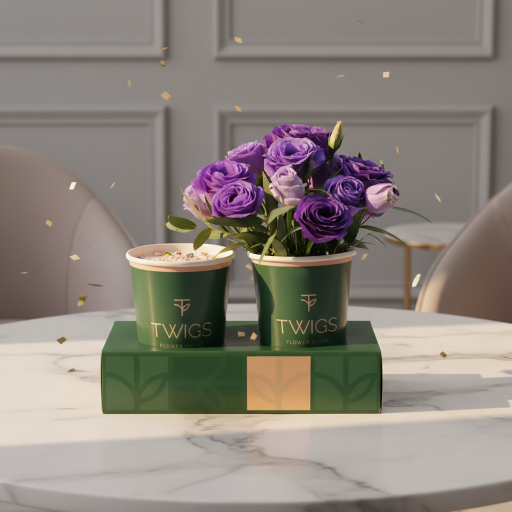 Purple Elegance Combo Exact 6th Image