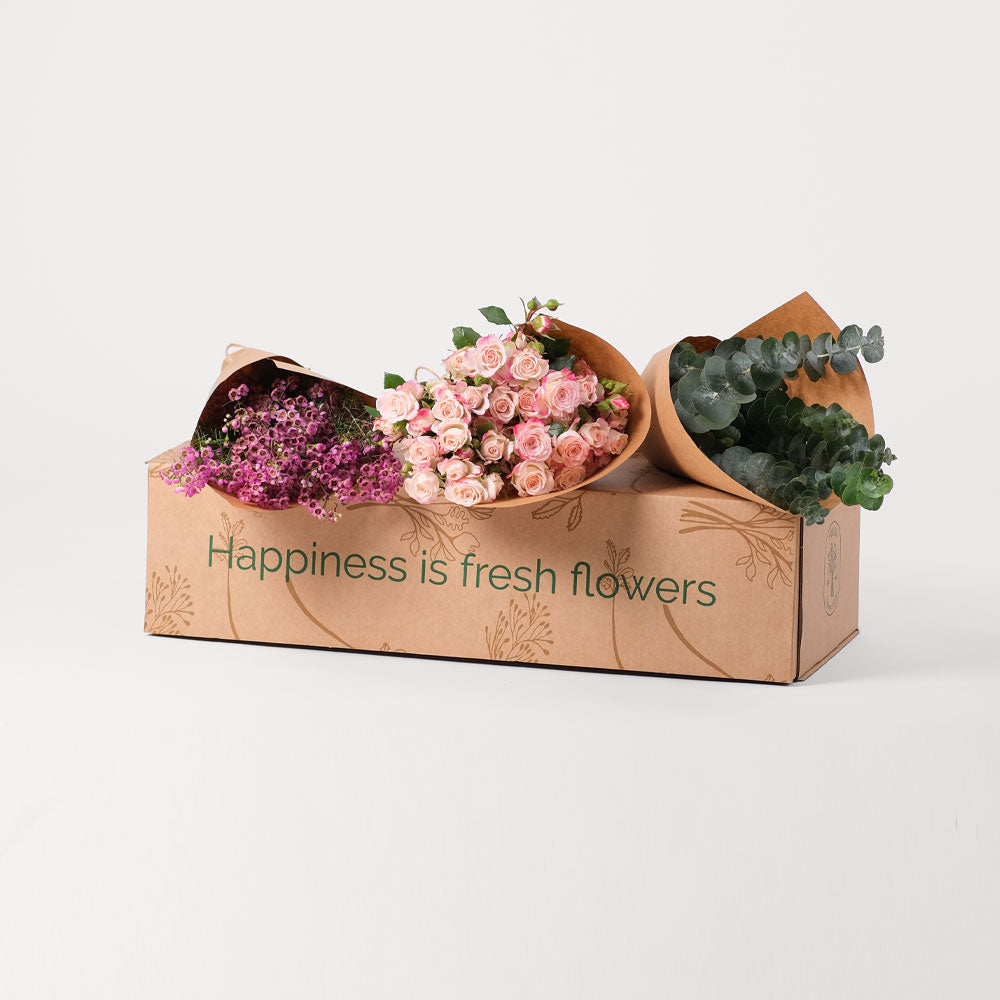 Reflex Spray Rose Flowers DIY Box