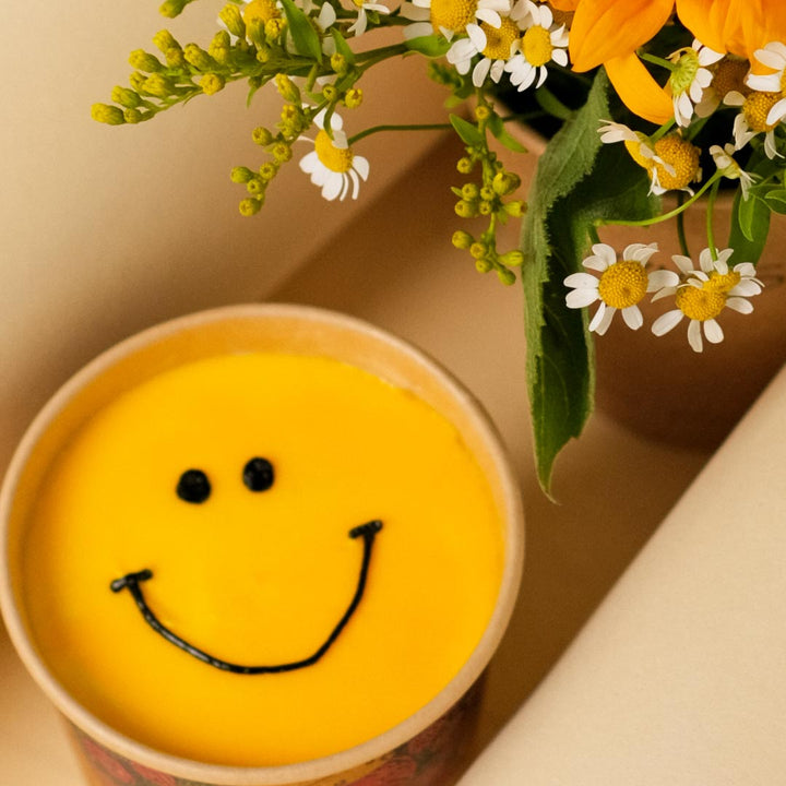Sunflower & Smile vanilla Cup Cake Combo