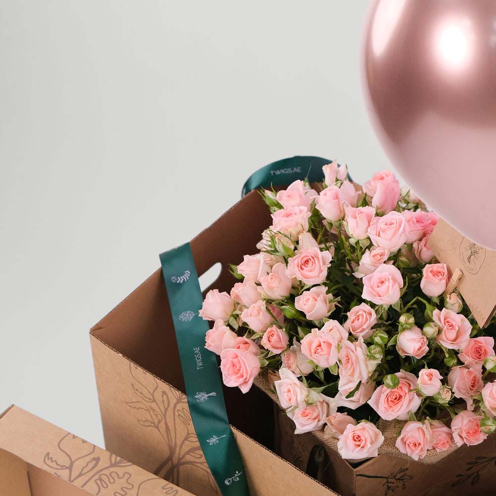 Sweet Sara Spray Rose Surprise Box