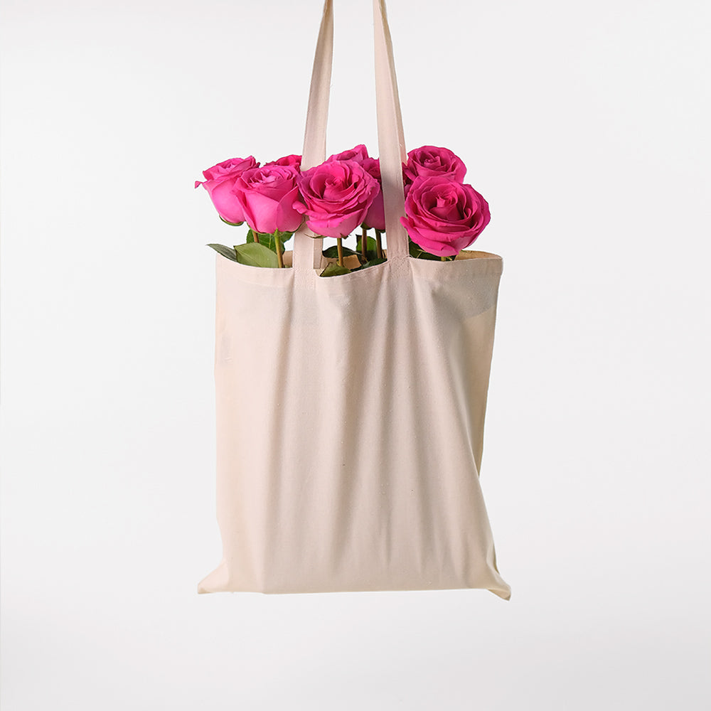 Special pink roses tote bag